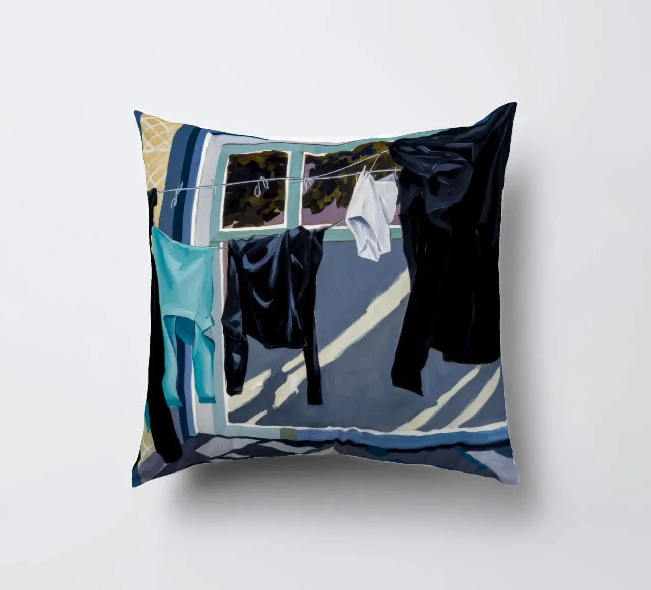 Schaduwen op de was kussen van Silk Palette