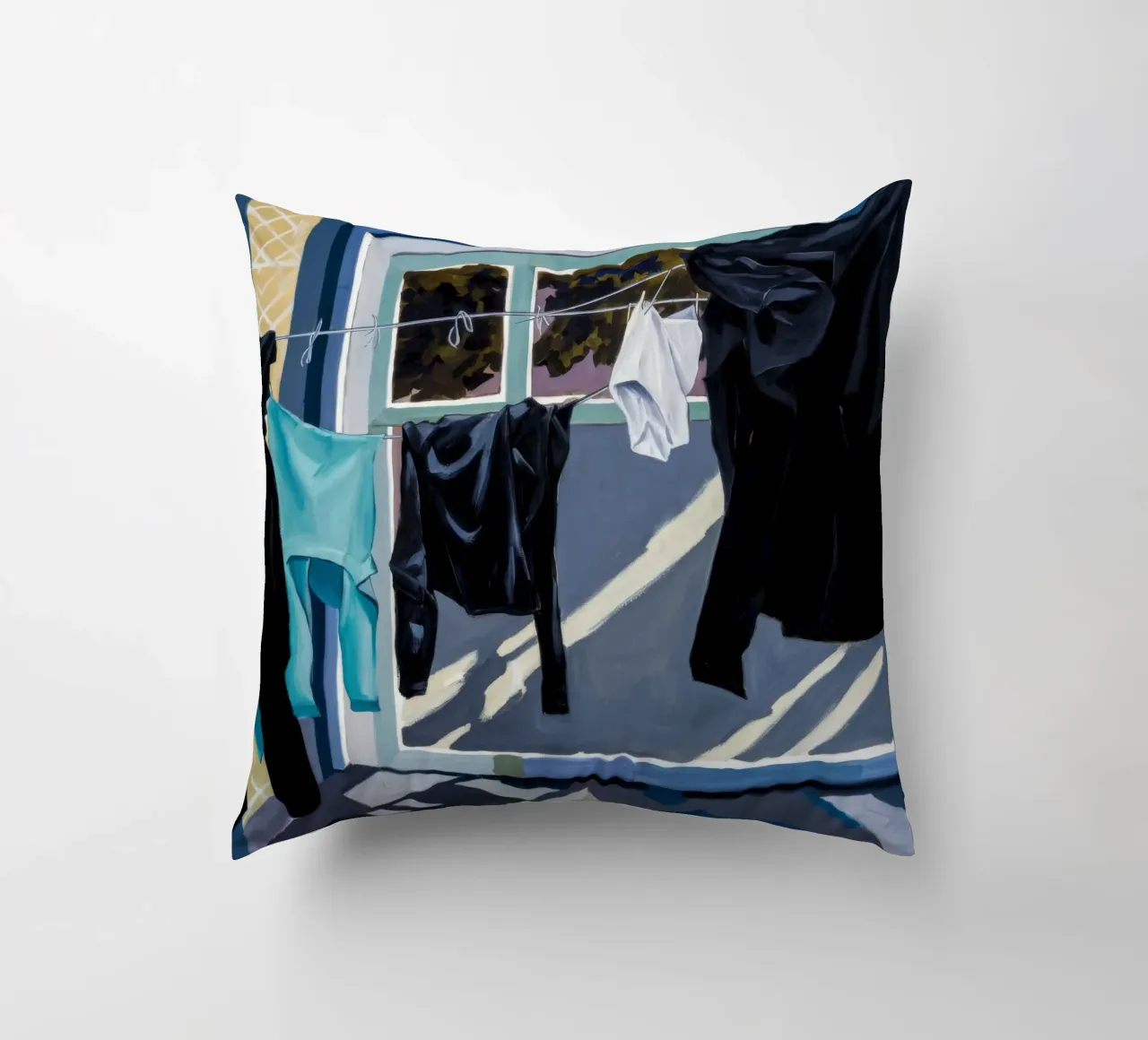 Schaduwen op de was kussen van Silk Palette