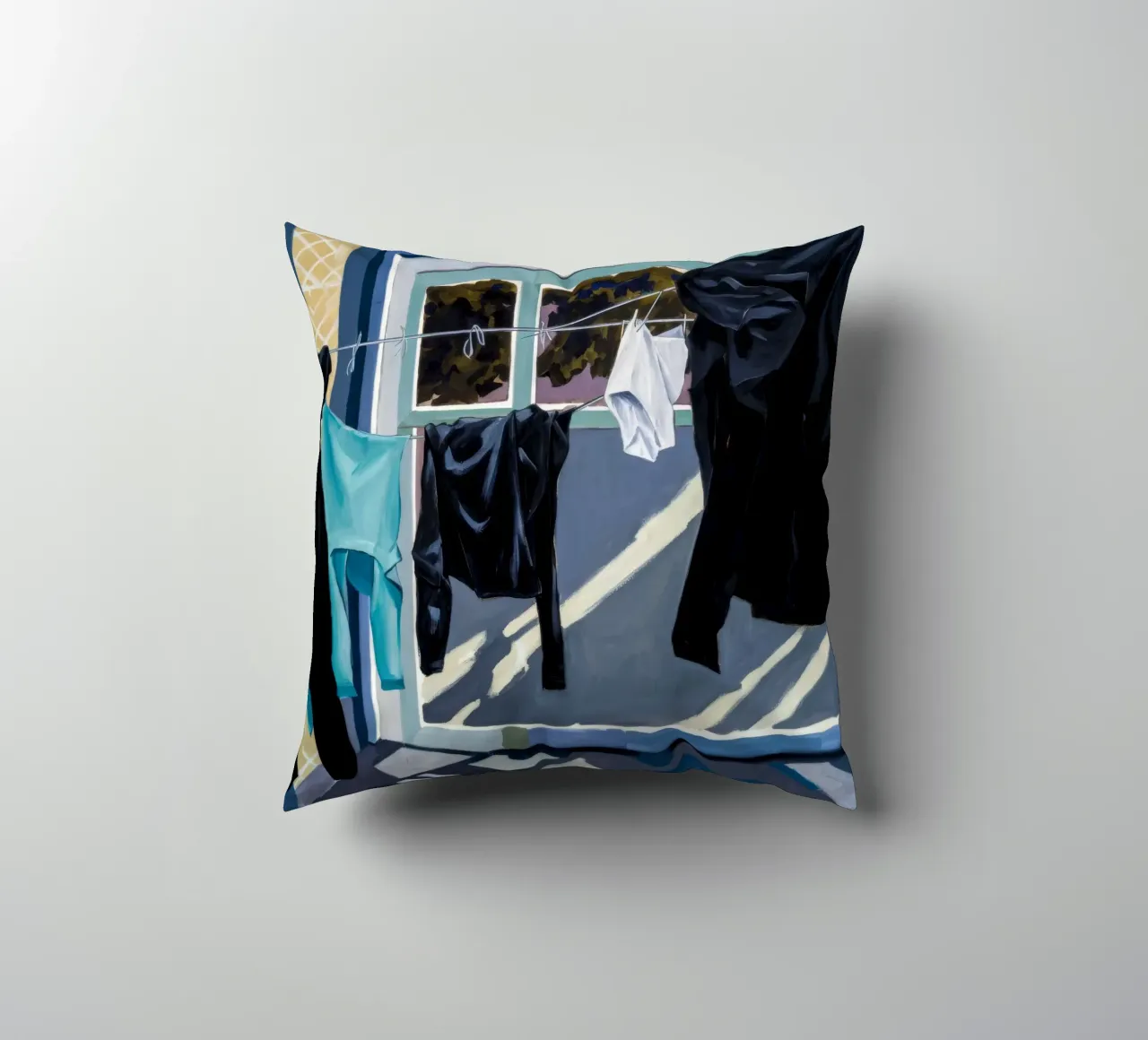 Schaduwen op de was kussen van Silk Palette