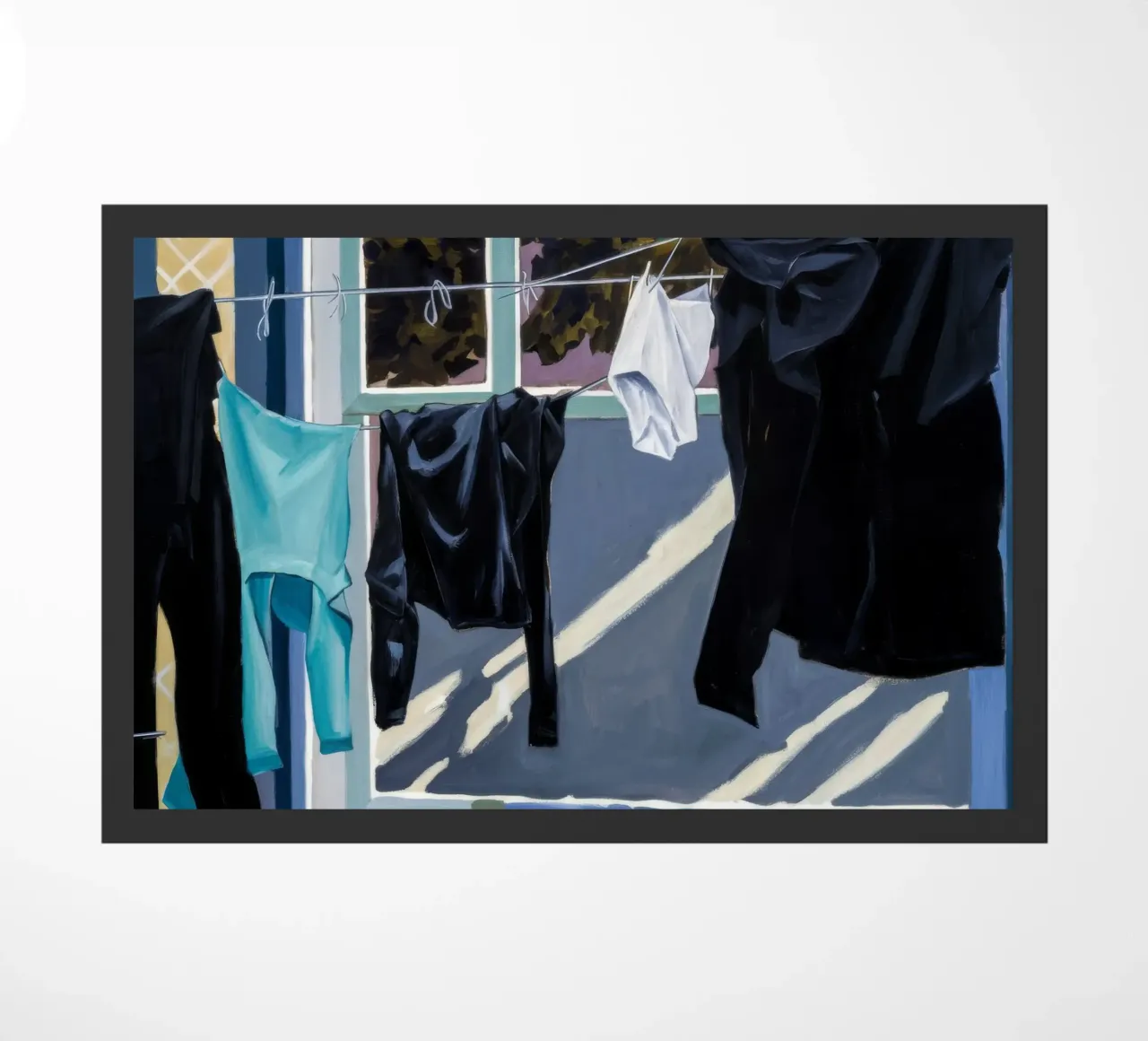 Schaduwen op de was deurmat van Silk Palette