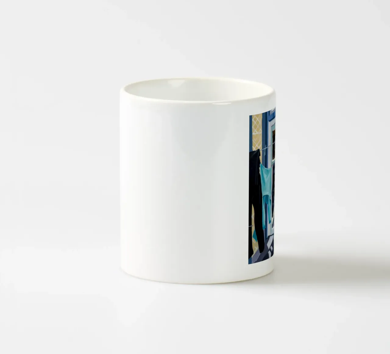 Ombre sul bucato tazza in ceramica da Silk Palette