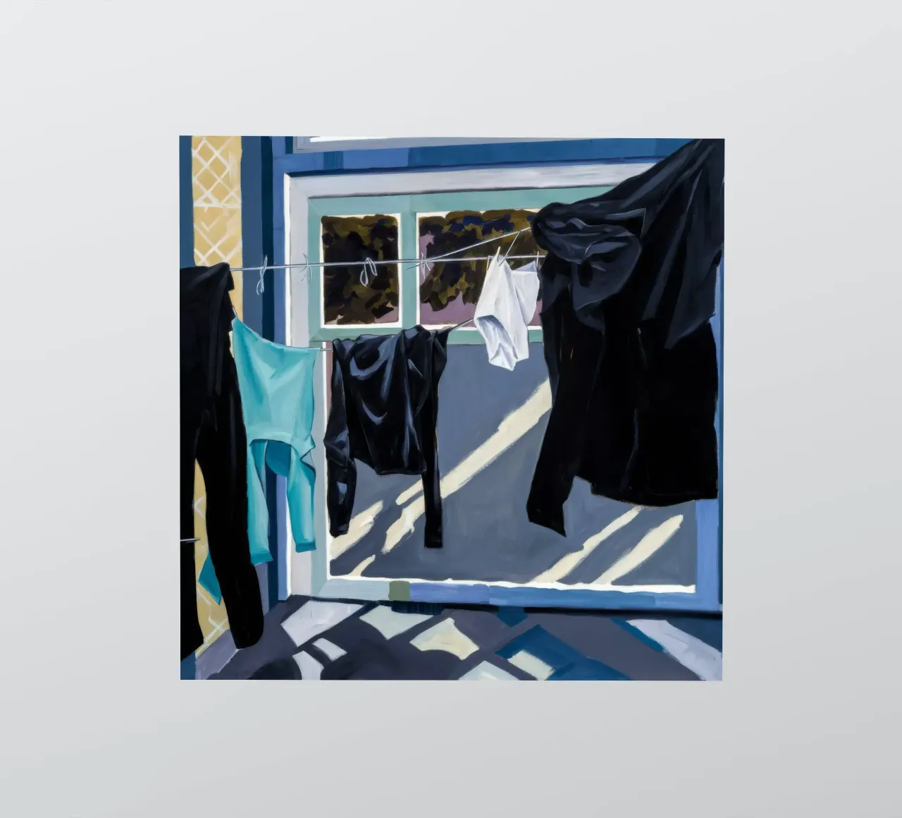 Schaduwen op de was sticker van Silk Palette