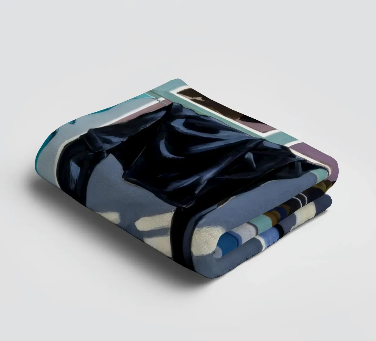 Schaduwen op de was badhanddoek van Silk Palette