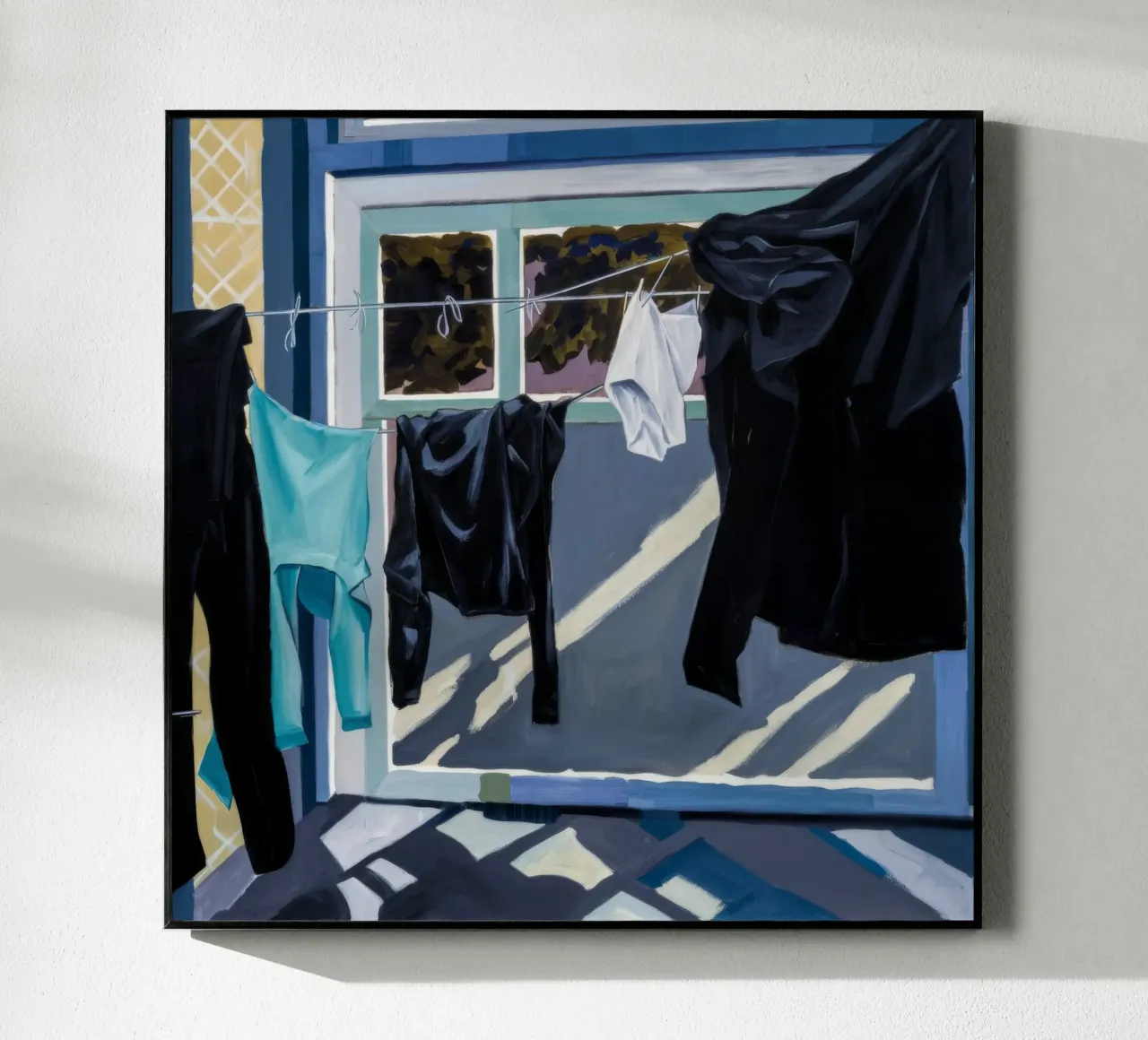 Schaduwen op de was acryl van Silk Palette