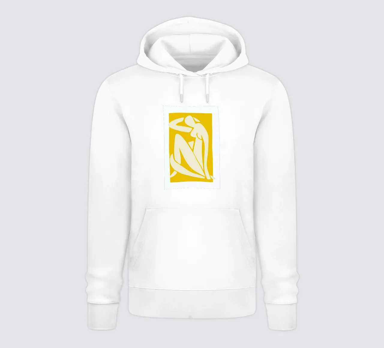 Self-Love in Yellow felpa con cappuccio da Pure