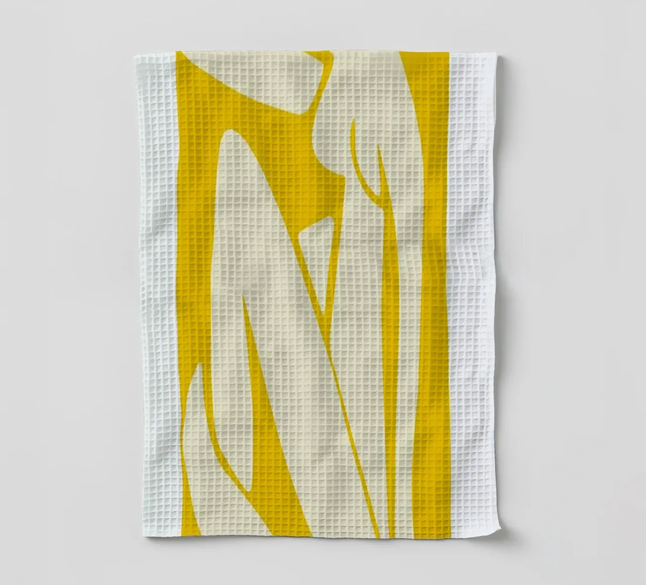 Self-Love in Yellow tea towel by Pure