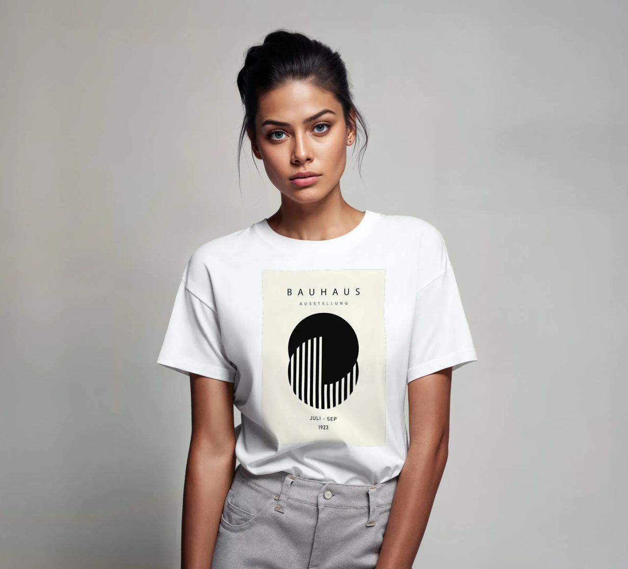Linee e luce t-shirt da Kumasama