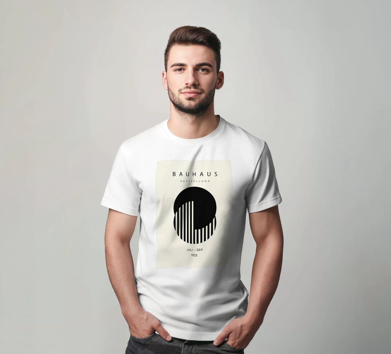 Linee e luce t-shirt da Kumasama