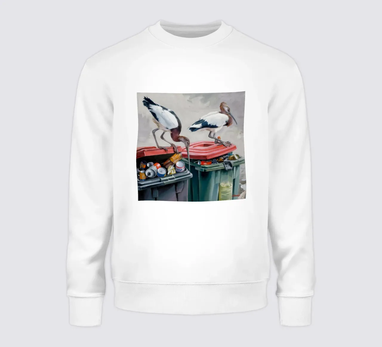 Ouverture urbana Ibis felpa da Opal Strokes