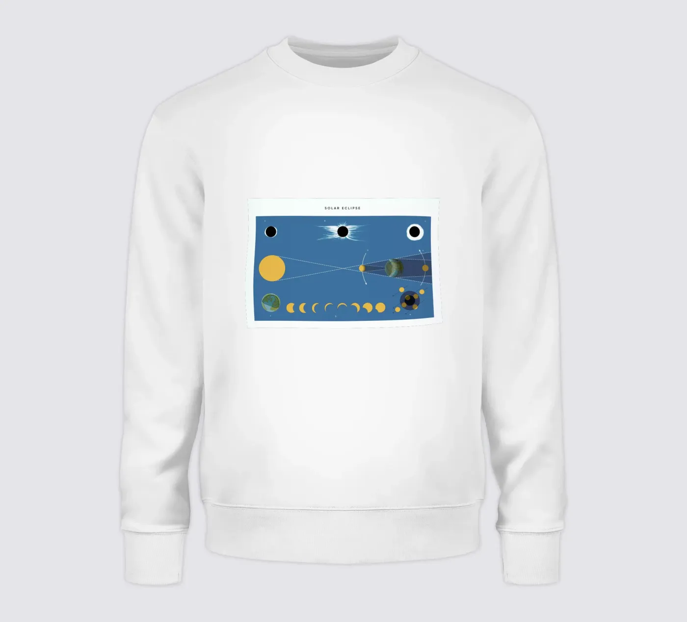 Solar Eclipse sweatshirt van Astër