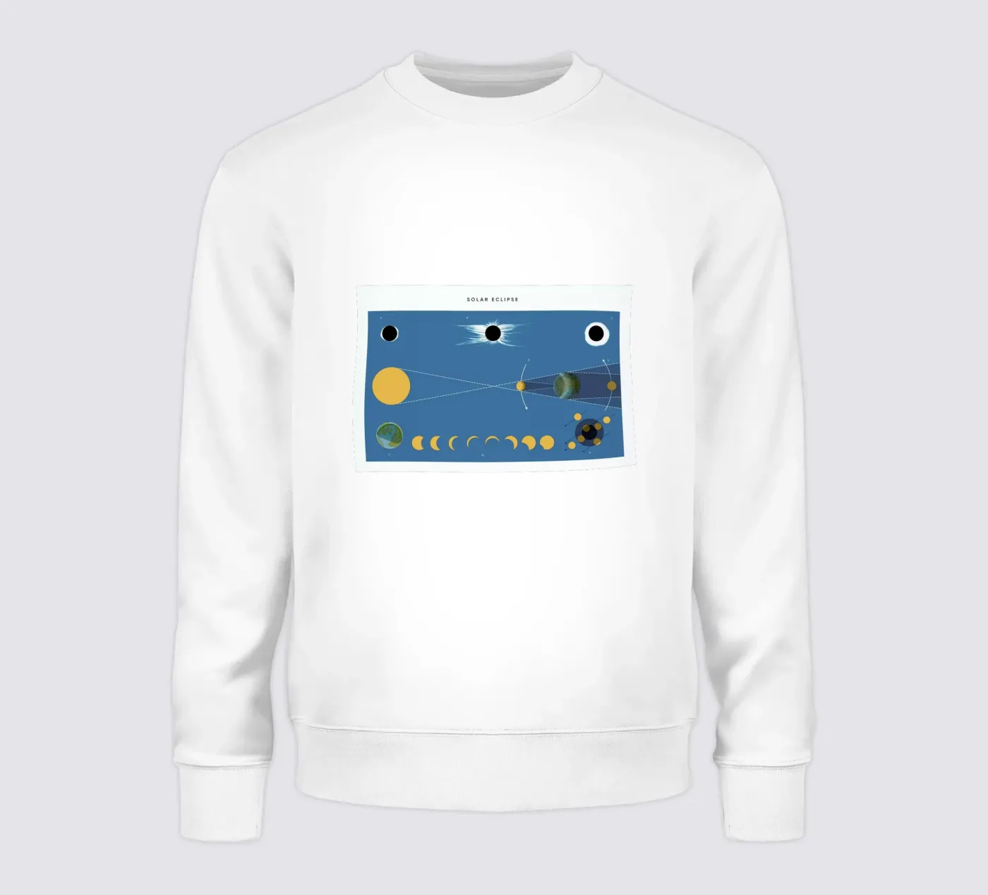 Solar Eclipse sweatshirt van Astër