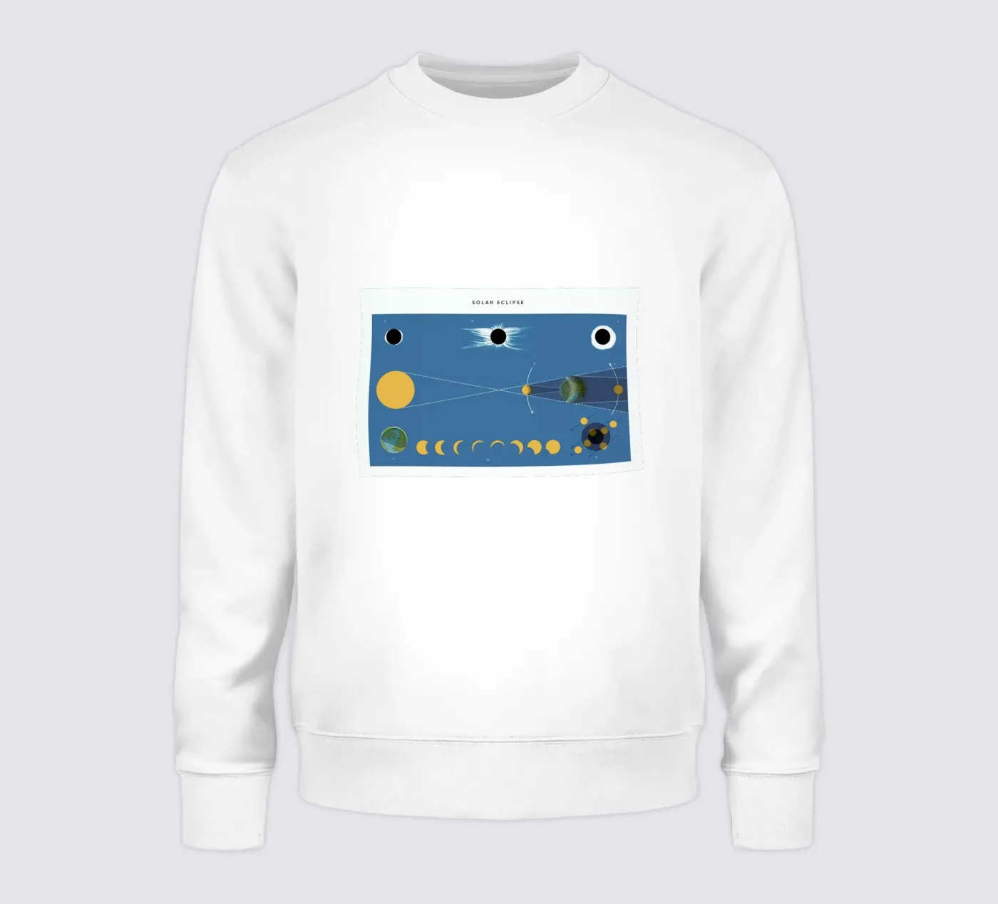 Solar Eclipse sweatshirt by Astër