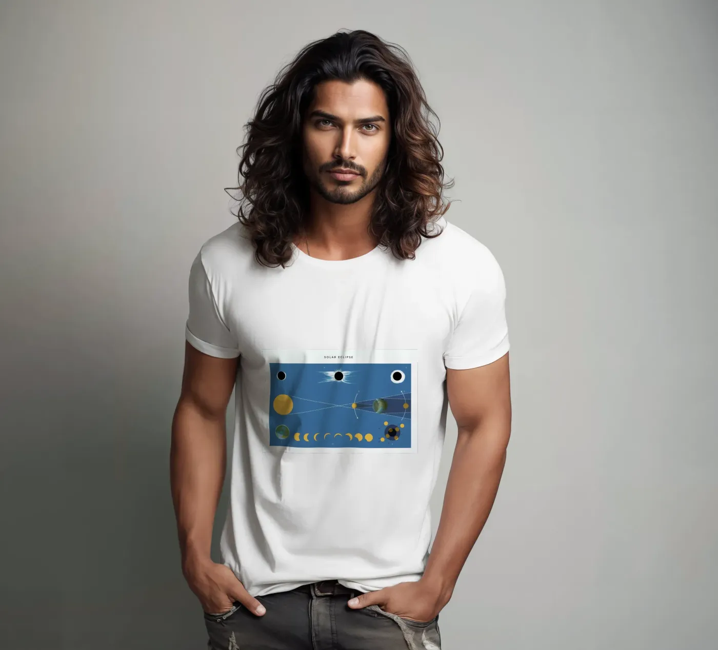 Solar Eclipse t-shirt da Astër
