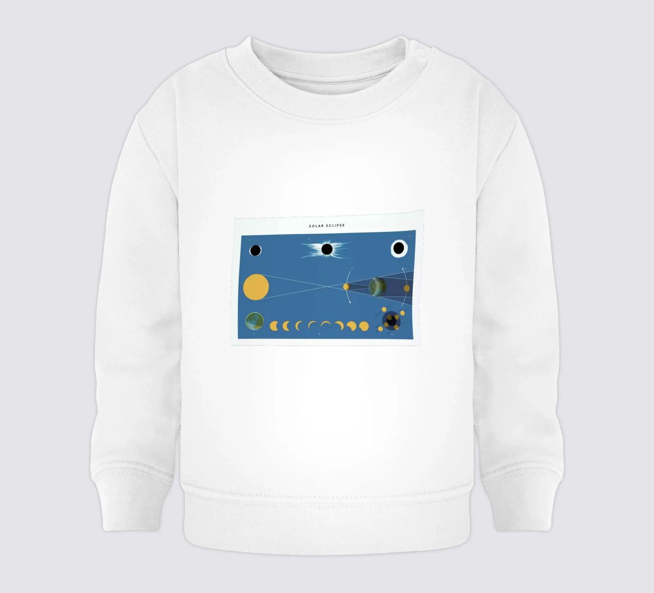 Solar Eclipse felpa neonato da Astër