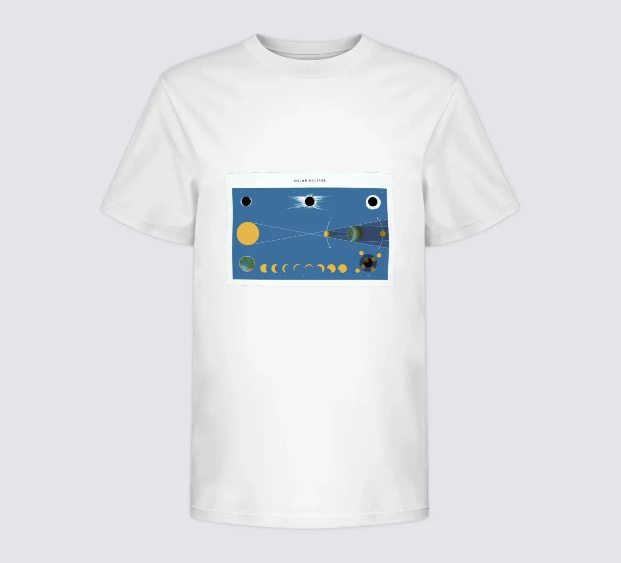 Solar Eclipse kinder t-shirt van Astër