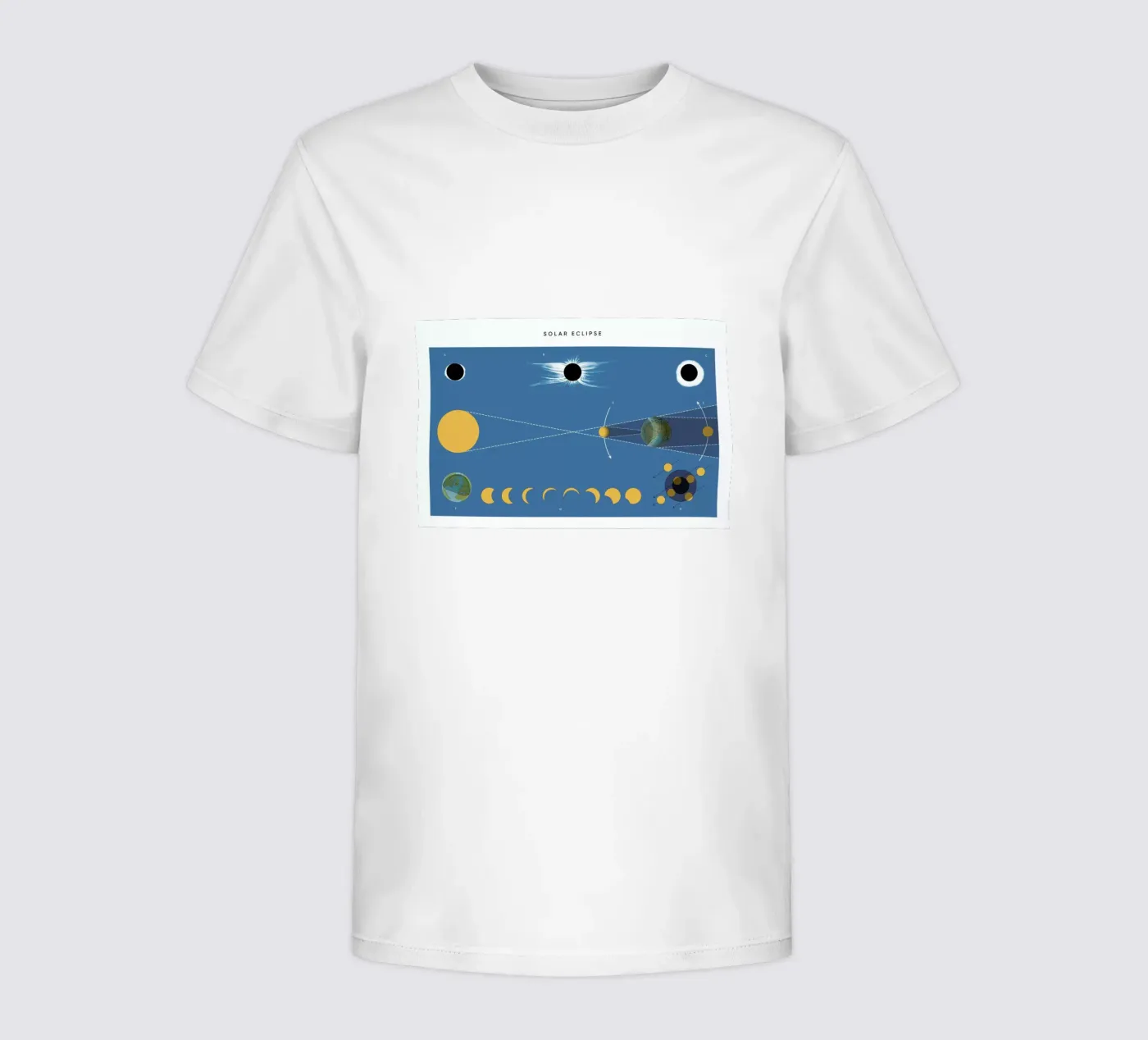 Solar Eclipse Kinder T-Shirt von Astër