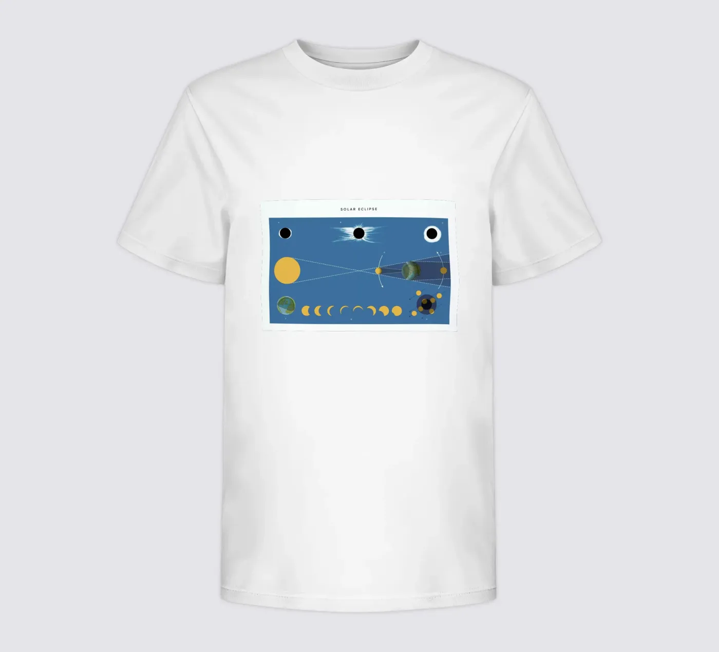 Solar Eclipse kinder t-shirt van Astër