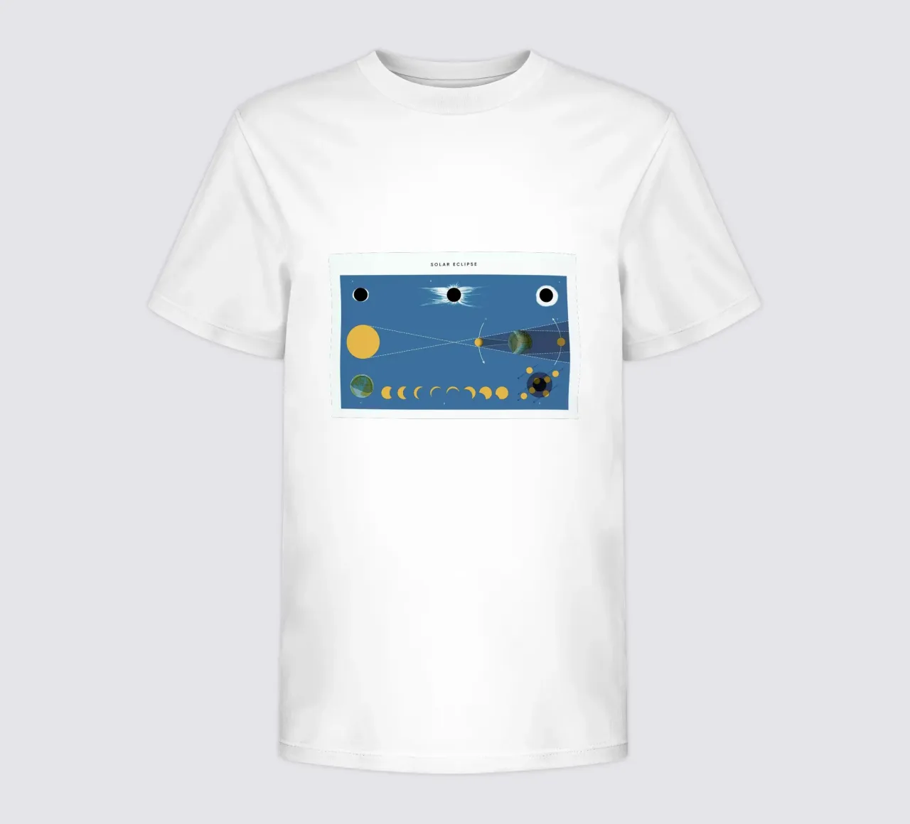 Solar Eclipse kinder t-shirt van Astër