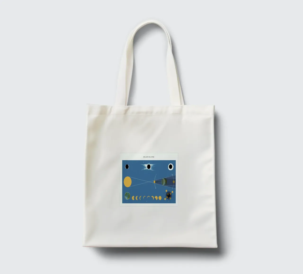 Solar Eclipse tote bag by Astër