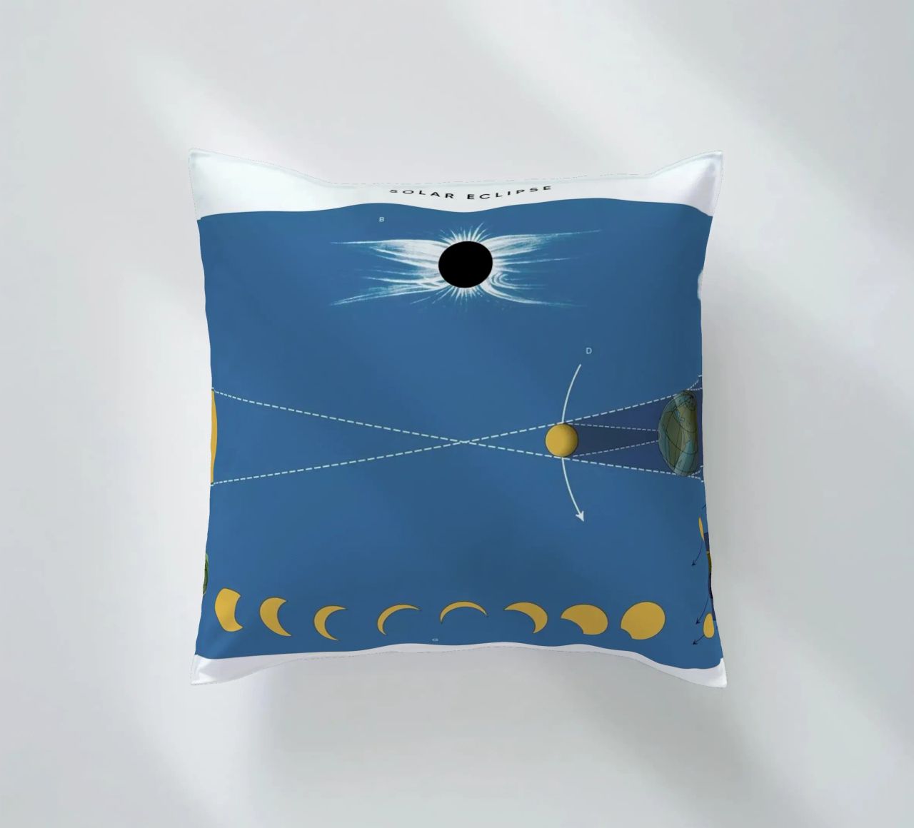 Solar Eclipse cuscino da Astër