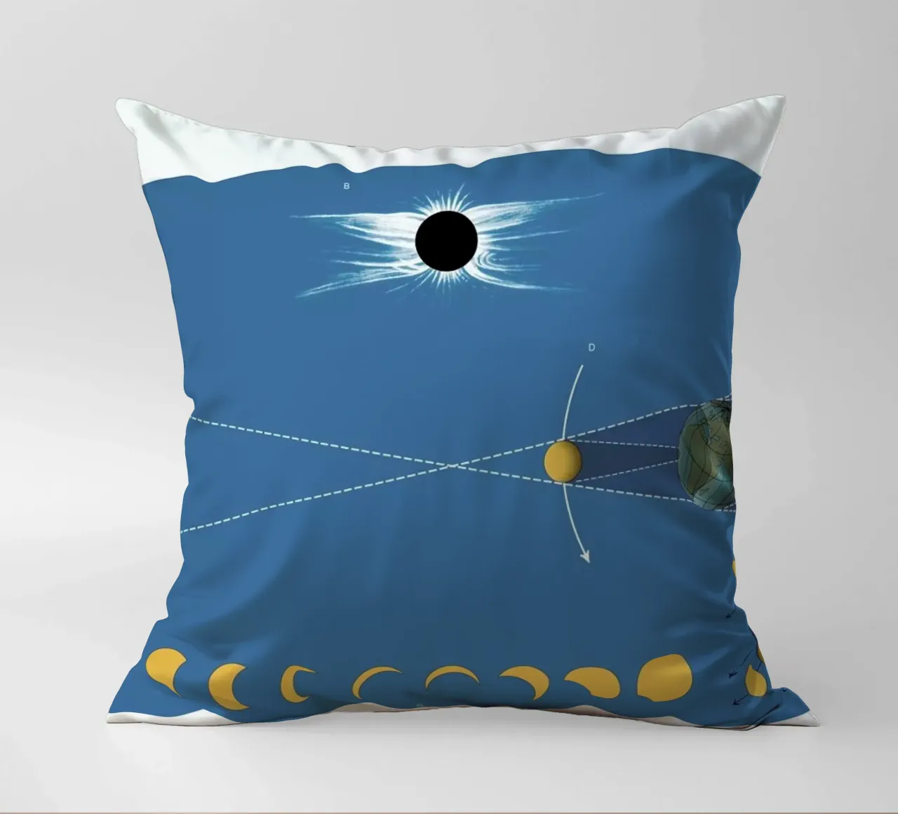 Solar Eclipse cuscino da Astër