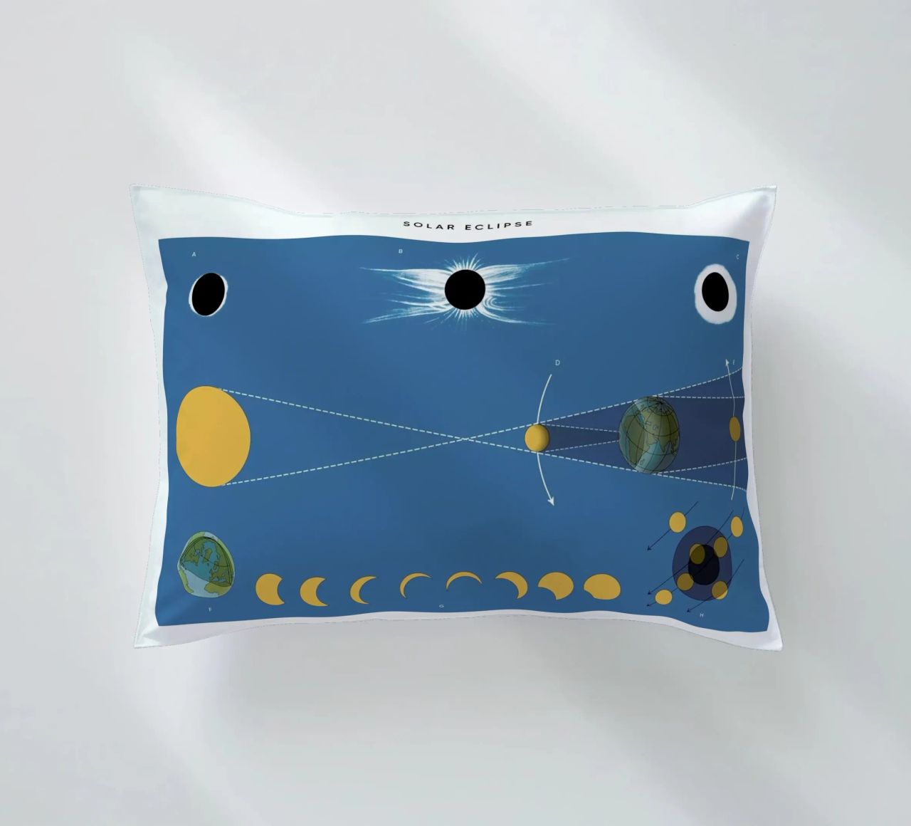 Solar Eclipse cuscino da Astër