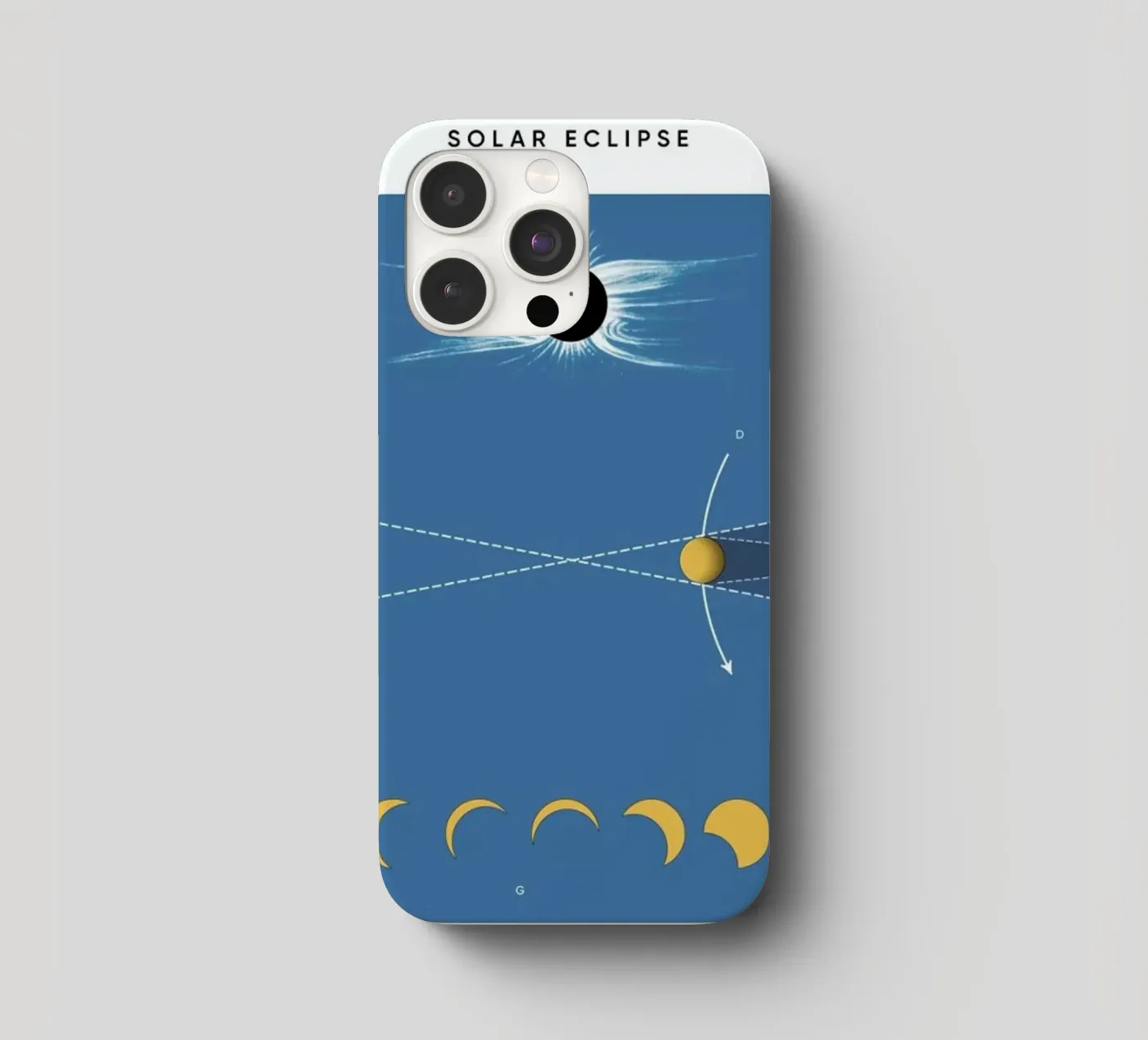 Solar Eclipse iphone case by Astër