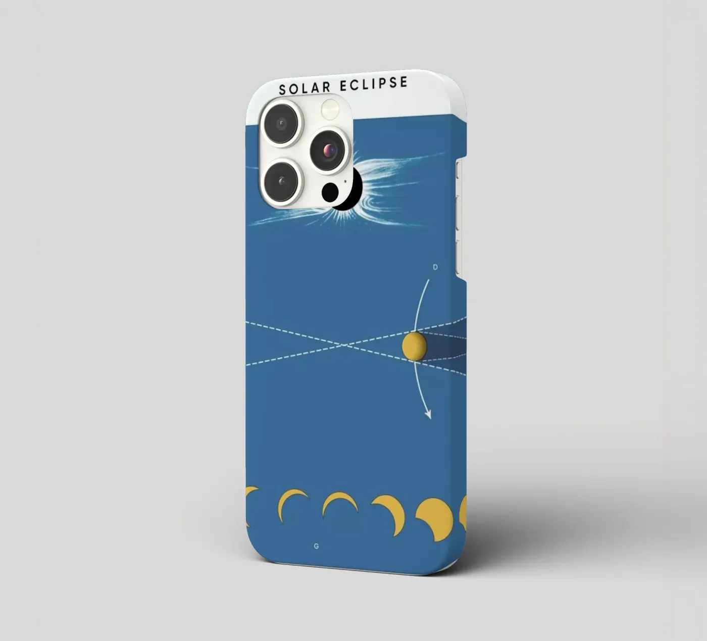 Solar Eclipse iphone case by Astër