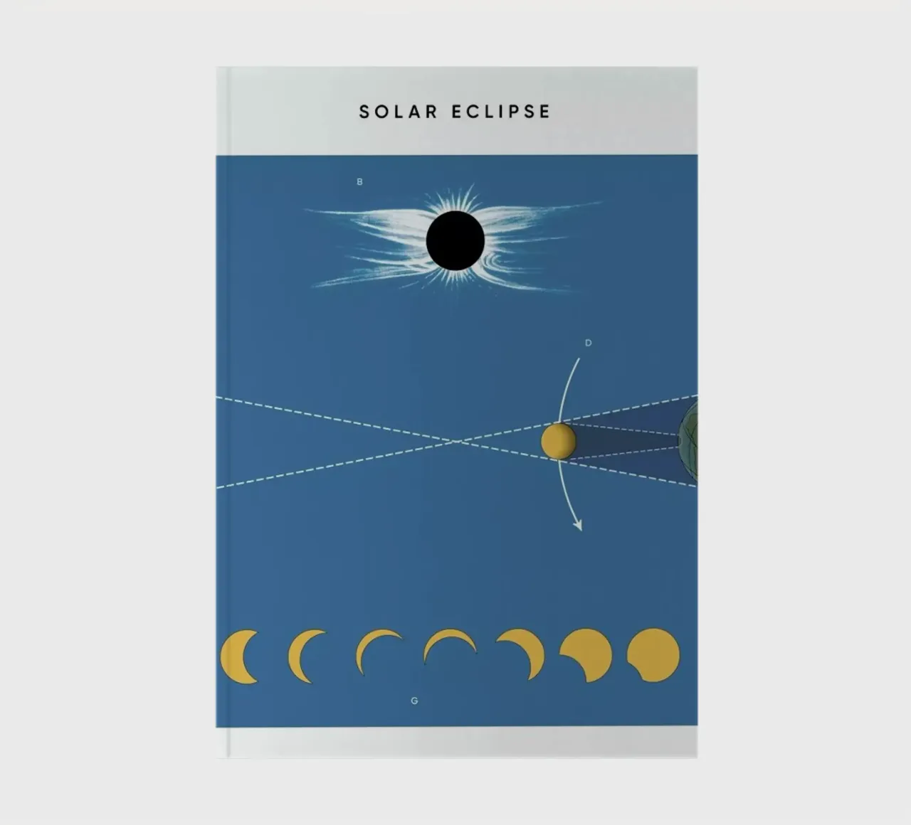 Solar Eclipse notebook by Astër