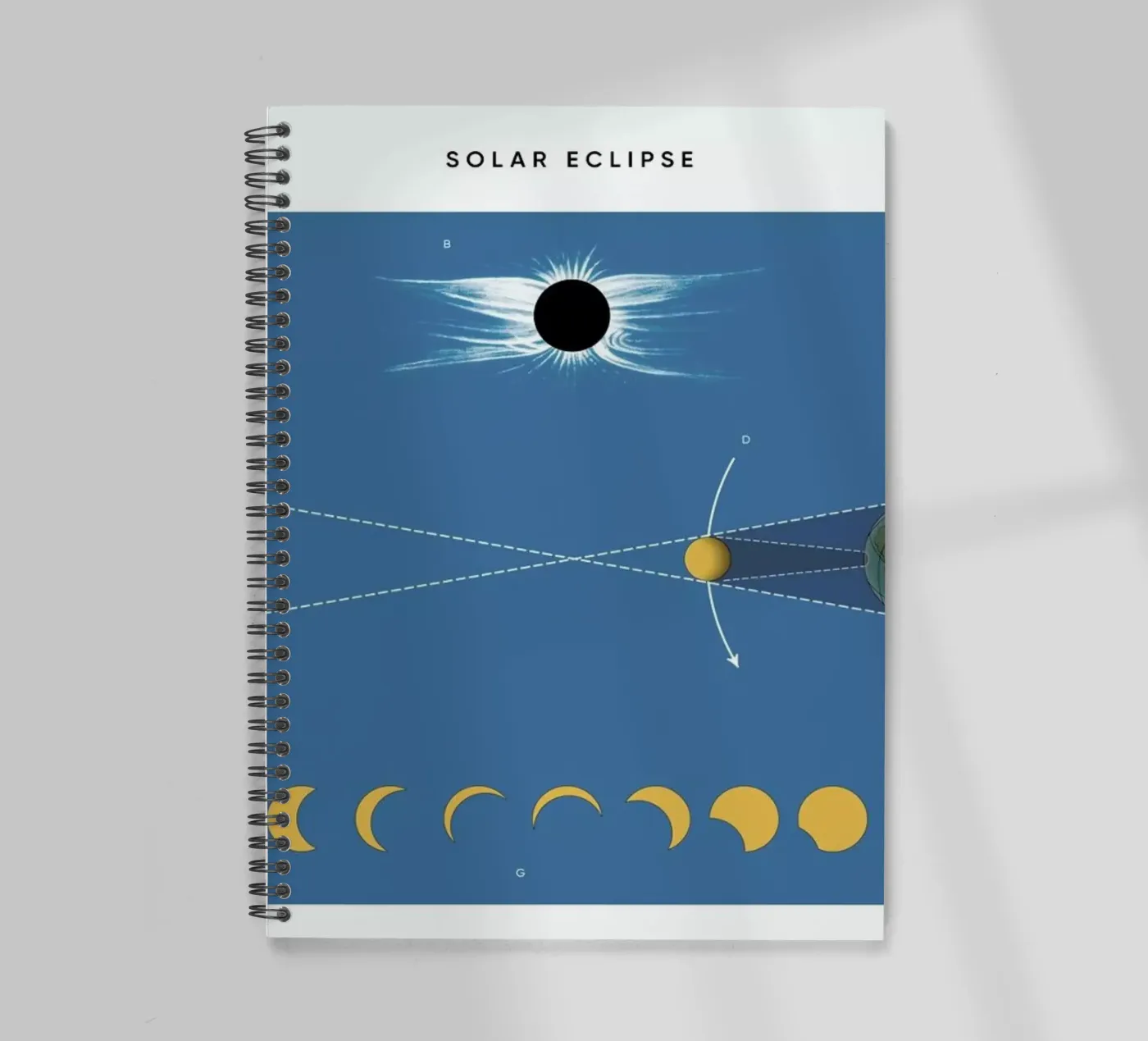 Solar Eclipse Ringbuch von Astër