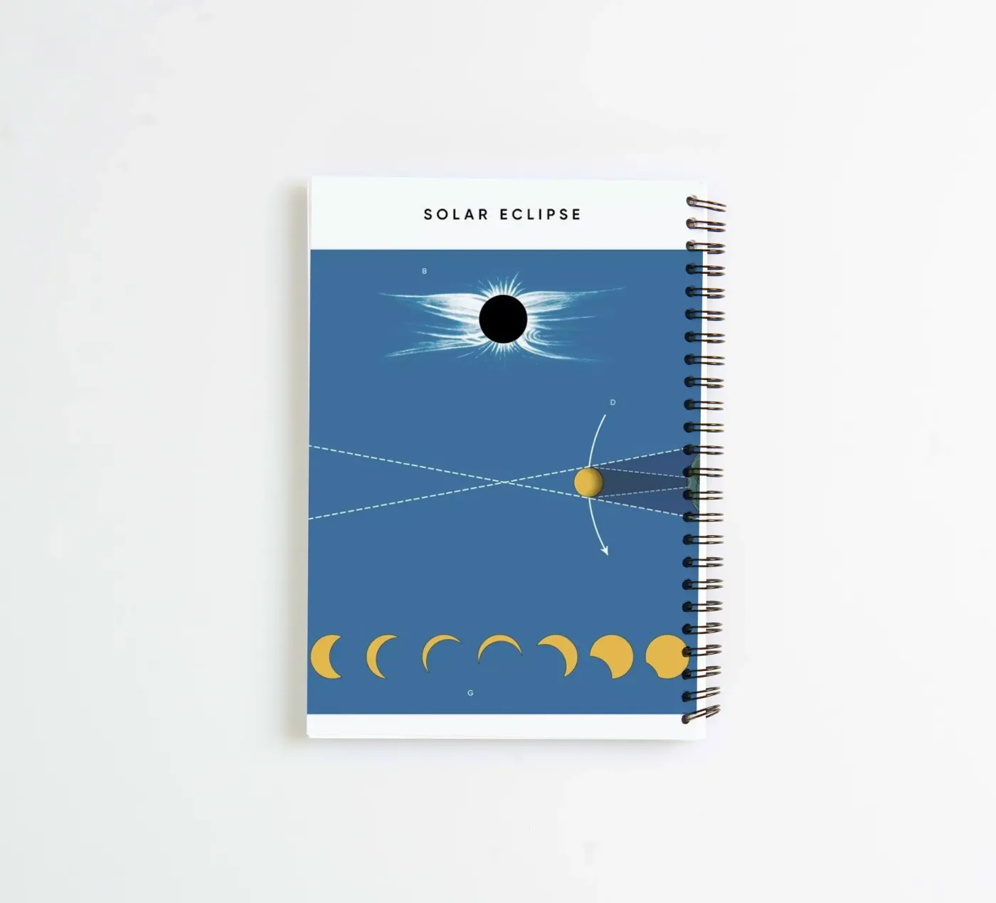 Solar Eclipse Ringbuch von Astër