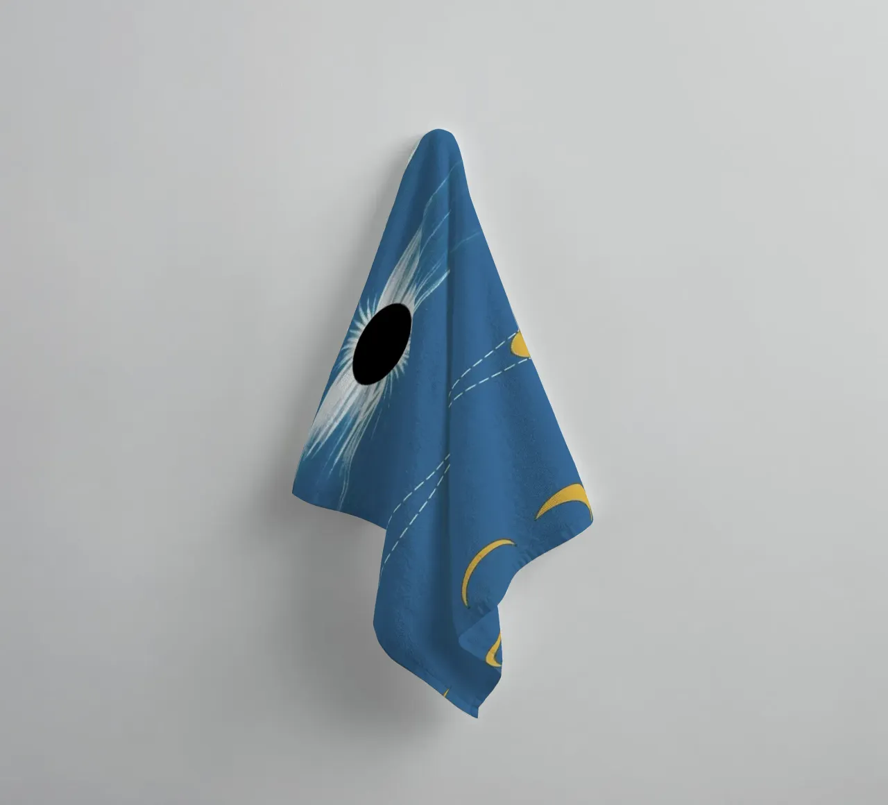 Solar Eclipse towel by Astër