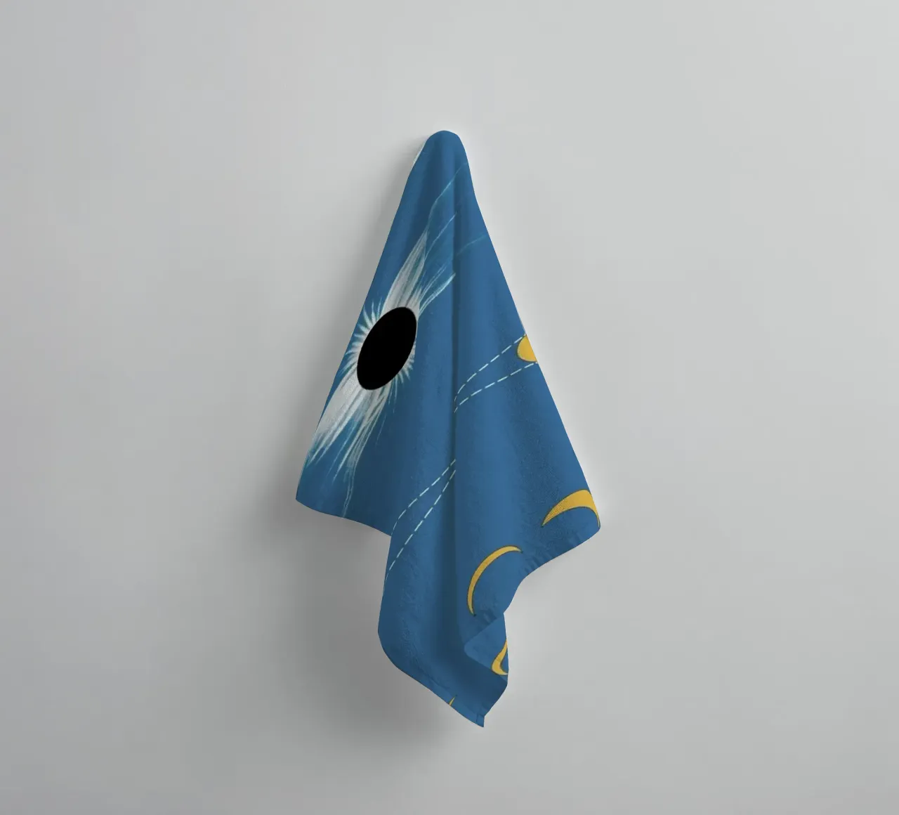 Solar Eclipse towel by Astër