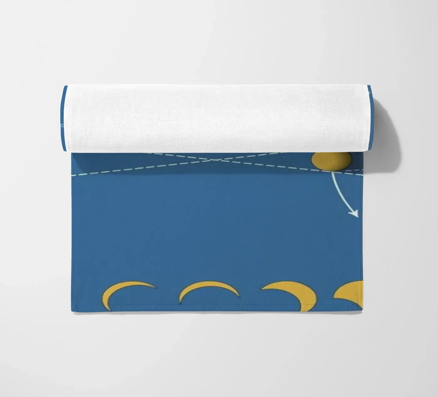 Solar Eclipse beach towel by Astër