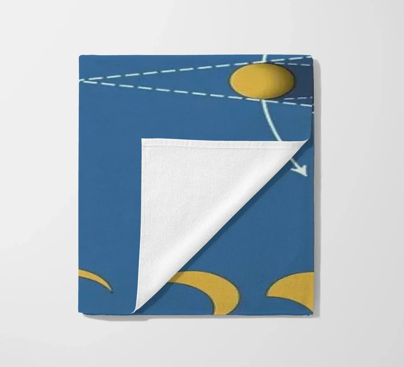 Solar Eclipse beach towel by Astër