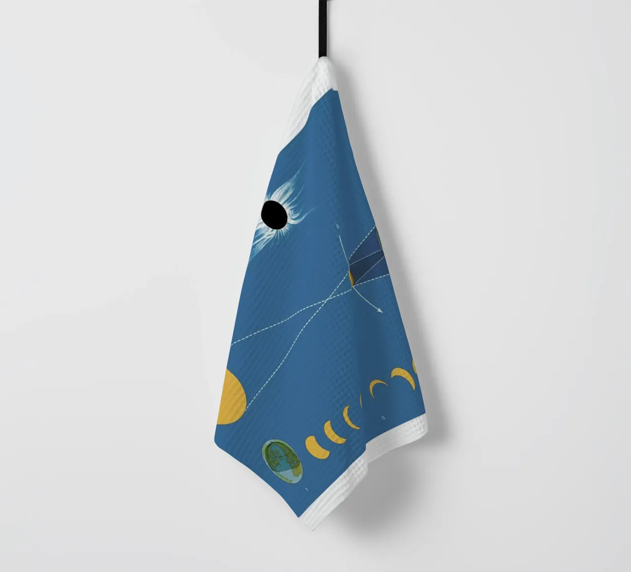 Solar Eclipse torchon de Astër