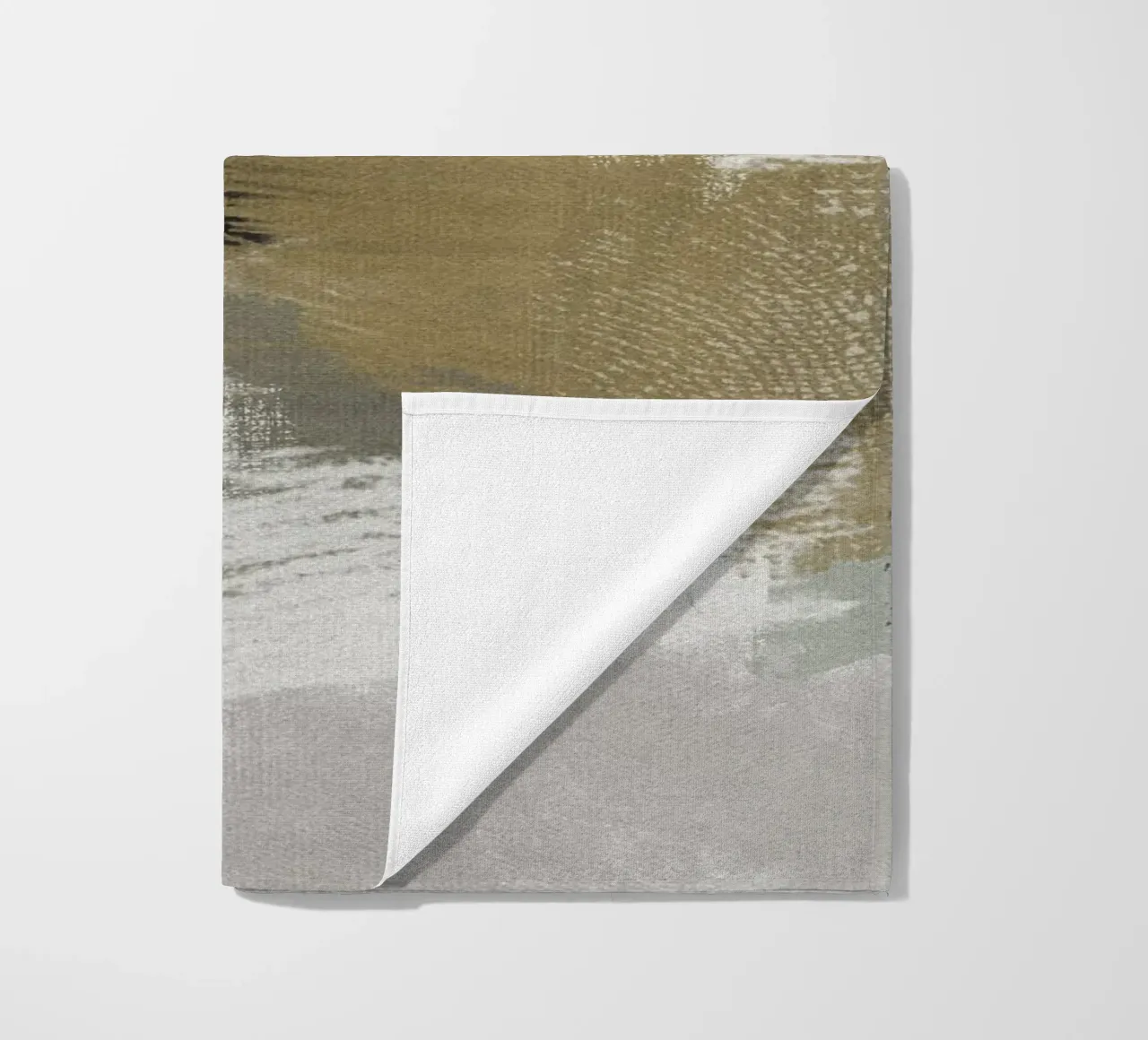 Modern abstract artwork with brush strokes telo mare da Imaginative