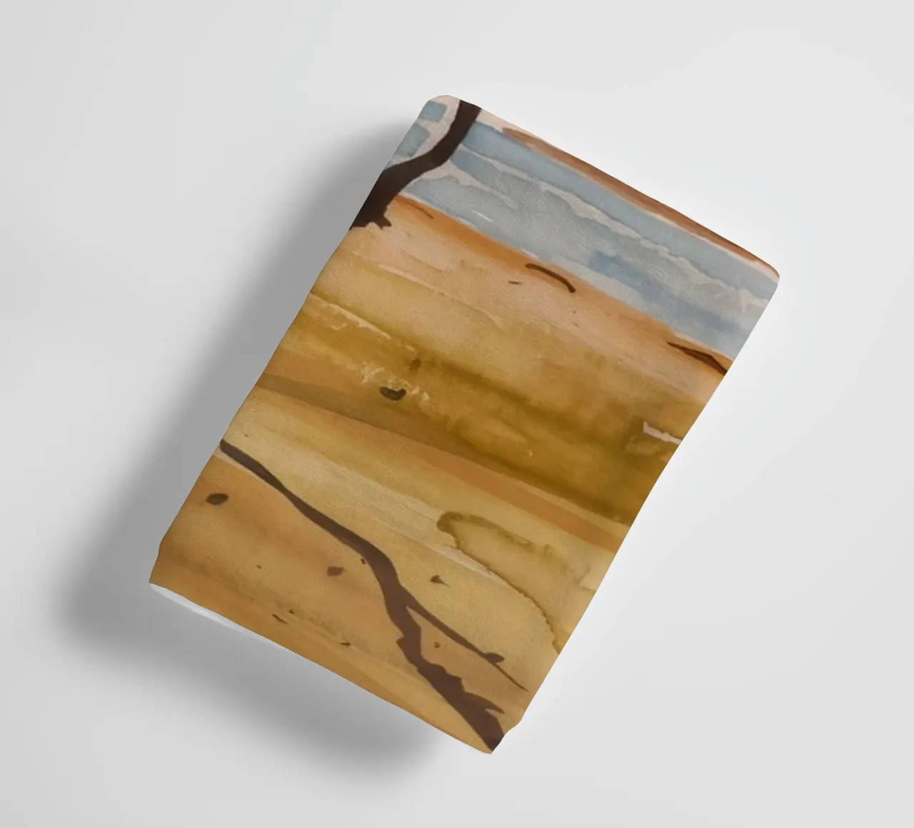 L'inverno della costa desolata asciugamano da bagno da Silk Palette