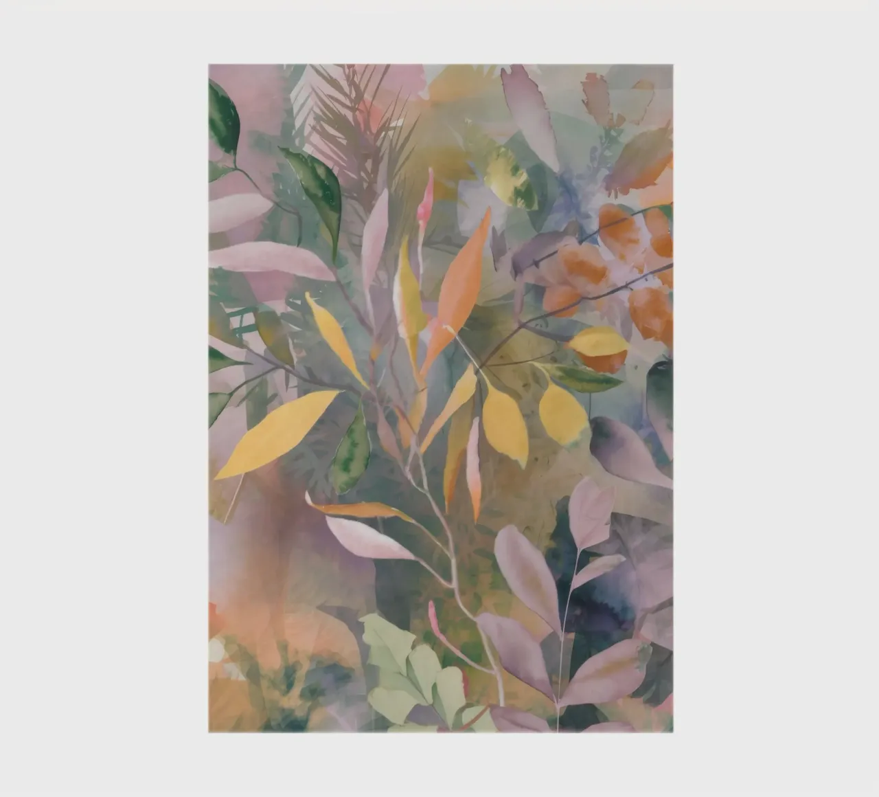 Autumnal Leaf Tapestry notebook by Dream Spectrum