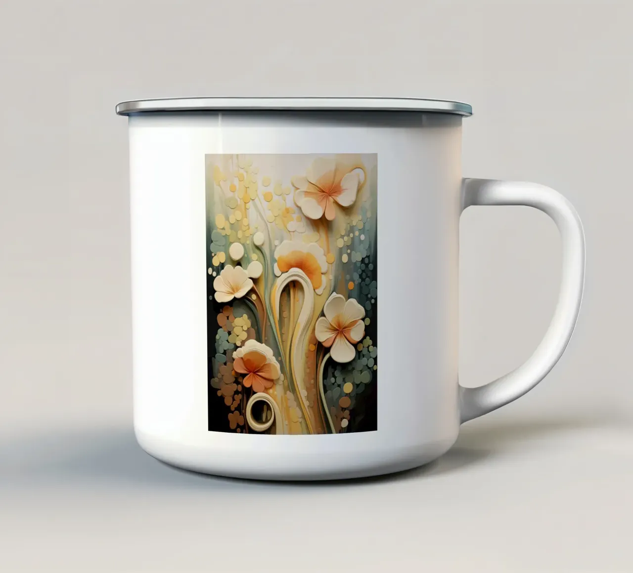 Arte da parete di Imagine tazza in smalto da Imagine
