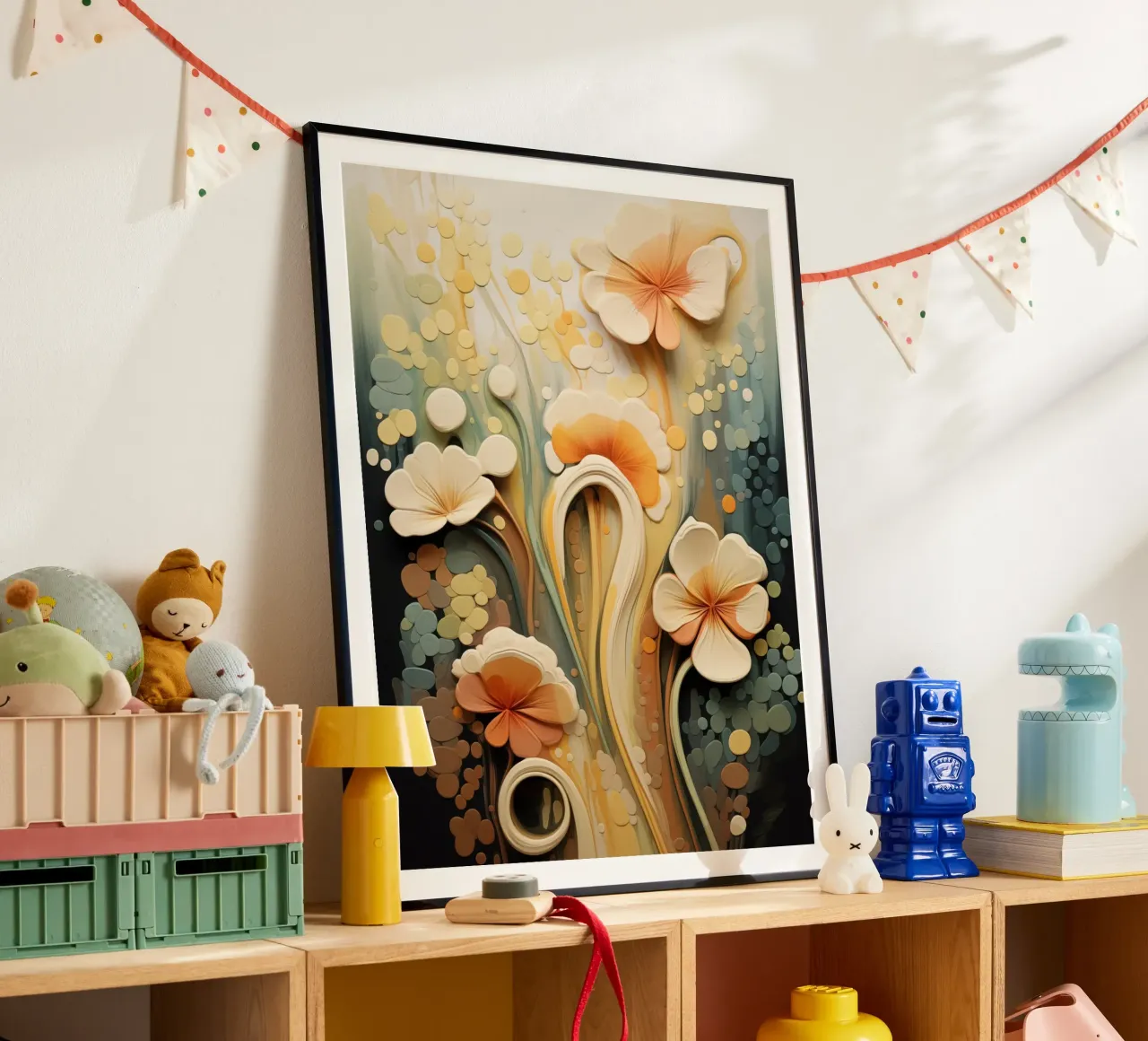 Arte da parete di Imagine poster con telaio in plastica da Imagine