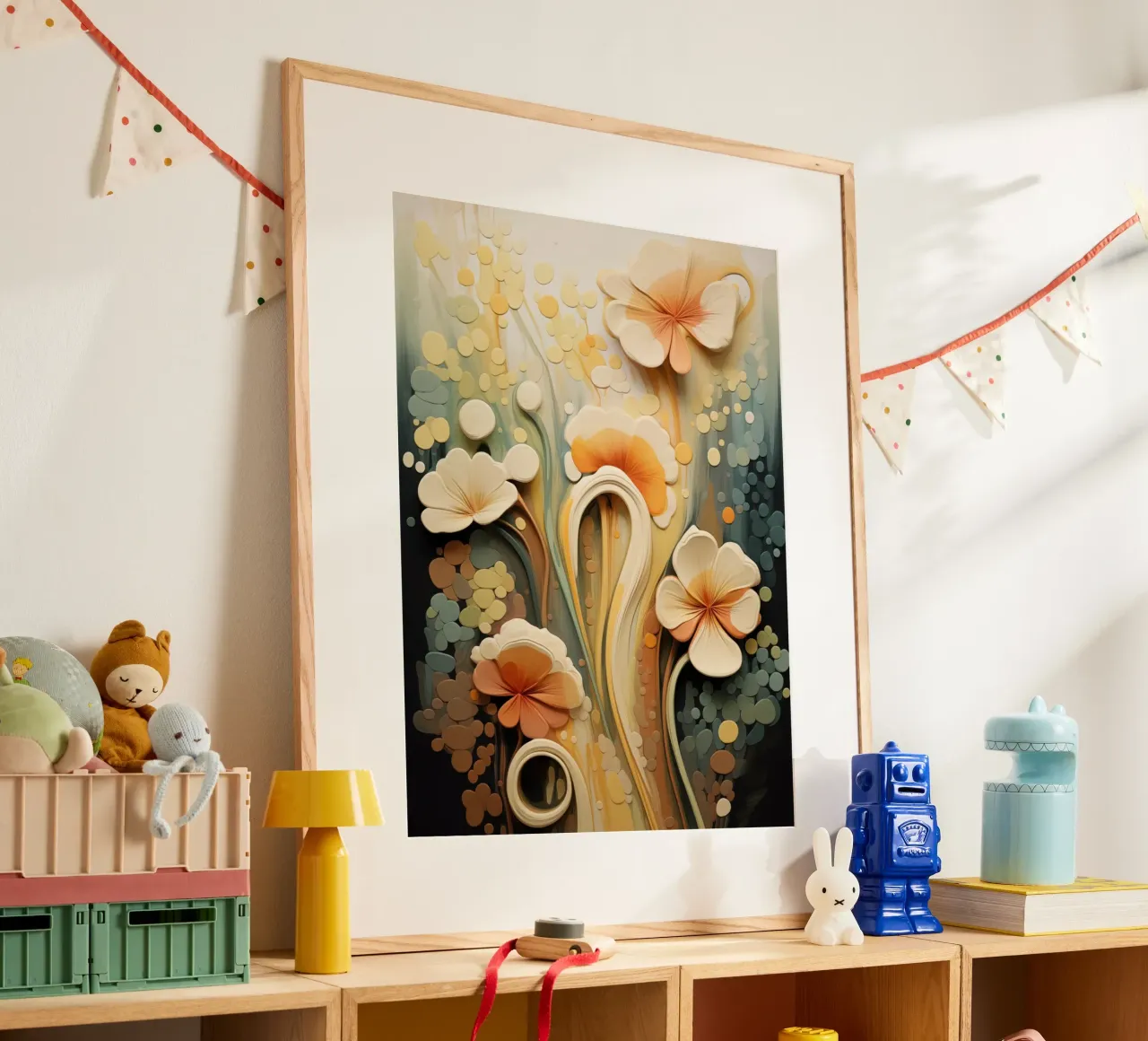 Arte da parete di Imagine poster con telaio in plastica da Imagine