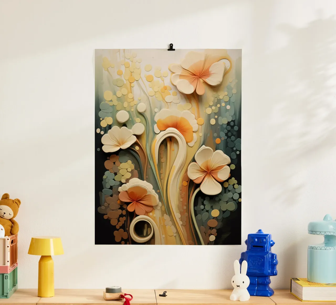 Arte da parete di Imagine poster con telaio in plastica da Imagine