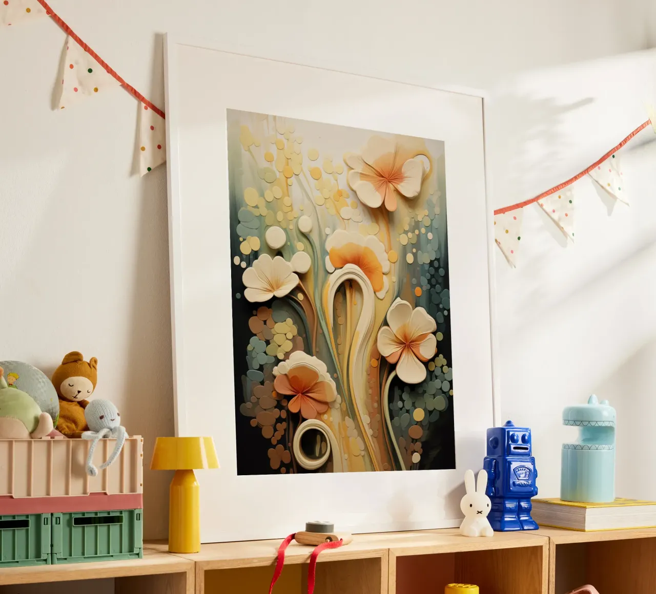 Arte da parete di Imagine poster con telaio in plastica da Imagine
