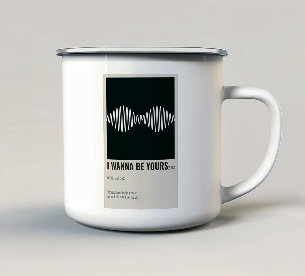 Voglio essere tua tazza in smalto da Ayamechan