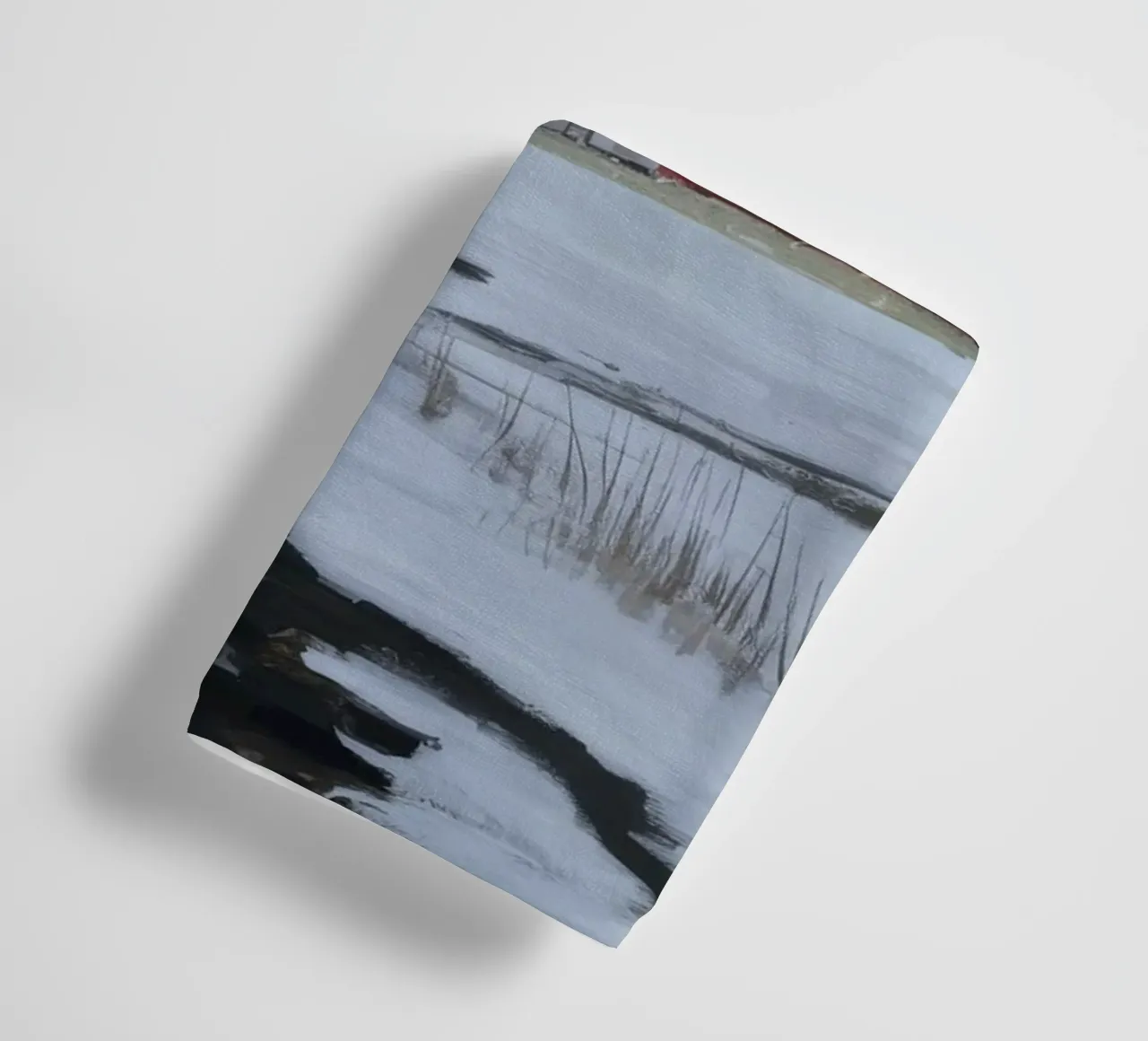 Entfernte rote Scheune Handtuch von Silk Palette