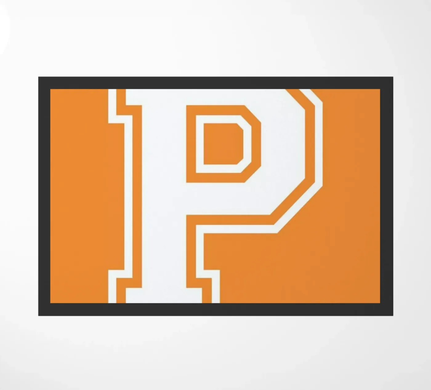 P doormat by Studio One