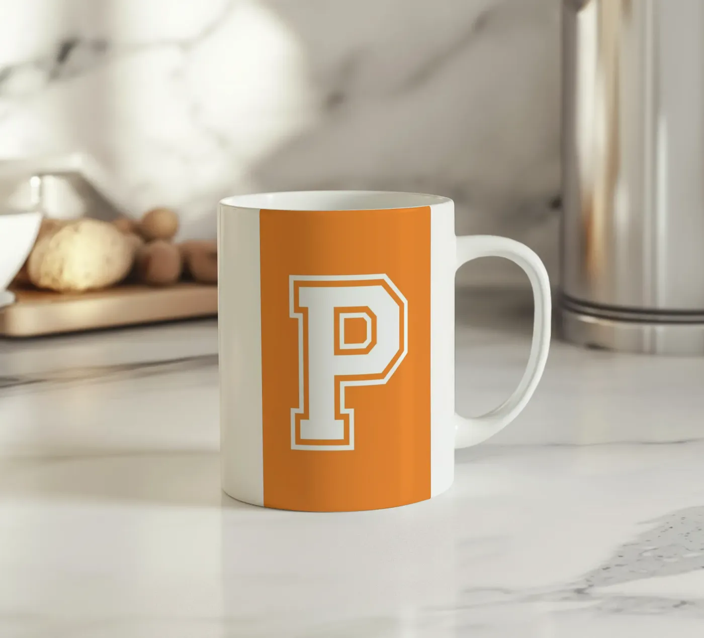 P ceramic mug by Studio One
