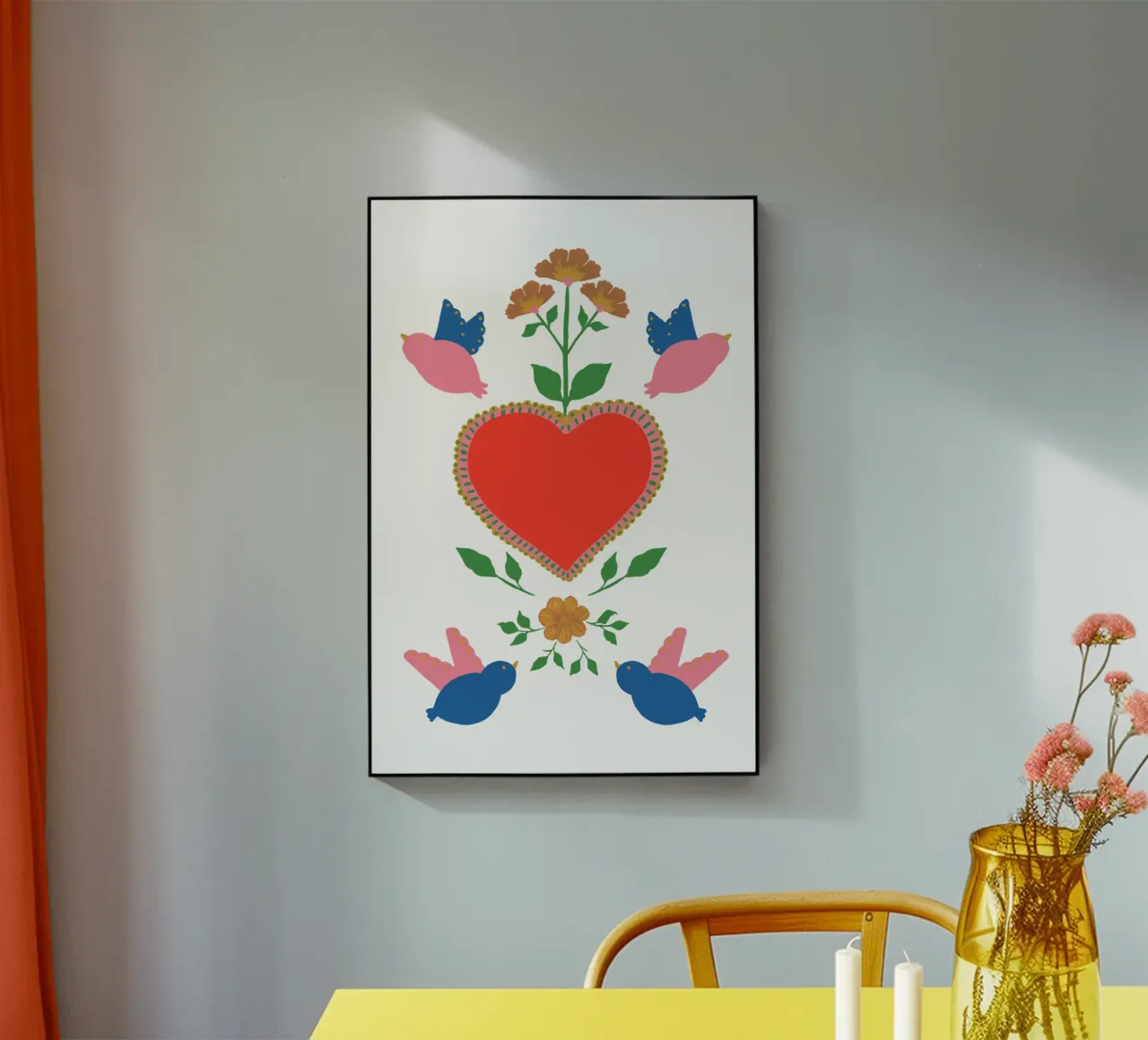 Wild Heart plexiglass da Atelier Mave