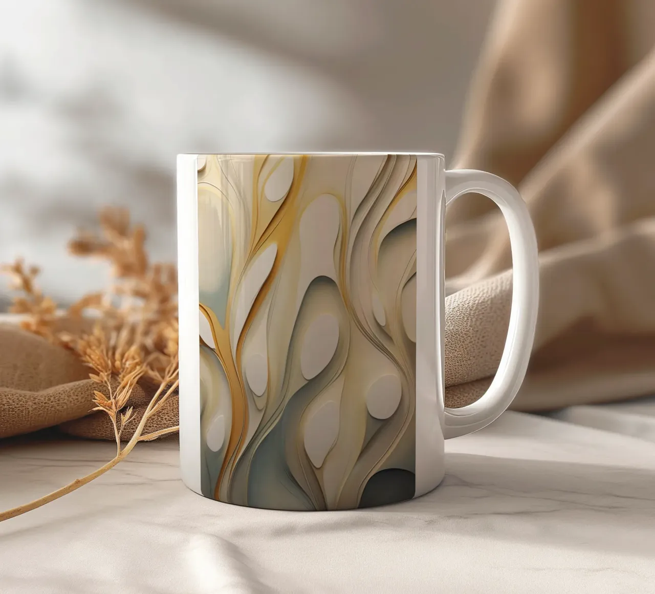 Wall-art by Imagine ceramic mug by Imagine